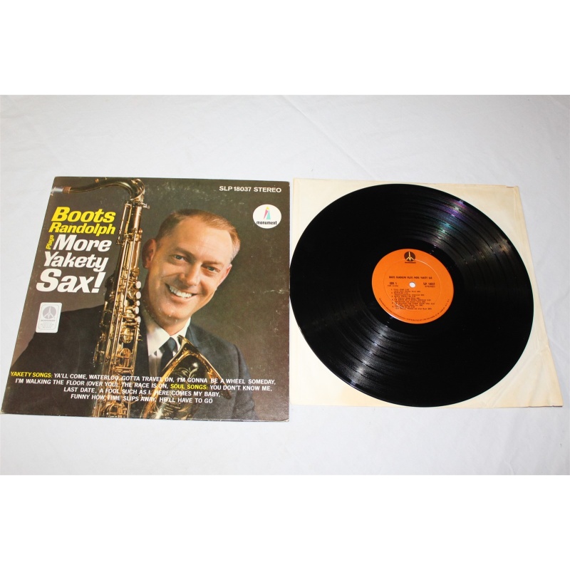 Boots Randolph Boots Randolph Plays More Yakety Sax SLP 18037 Vinyl LP, Album - 53-075