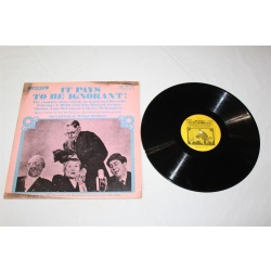 Tom Howard (5) It Pays To Be Ignorant MR-1052 Vinyl LP, Album