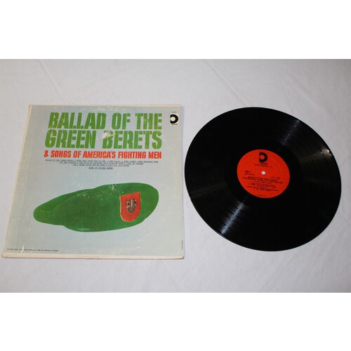 Roger Dewey Ballad Of The Green Berets & Songs Of Americas Fighting Men DLP-25