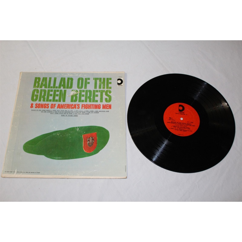 Roger Dewey Ballad Of The Green Berets & Songs Of Americas Fighting Men DLP-25 - 54-008