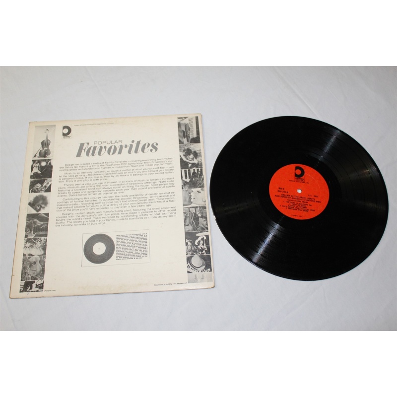 Roger Dewey Ballad Of The Green Berets & Songs Of Americas Fighting Men DLP-25 - 54-008