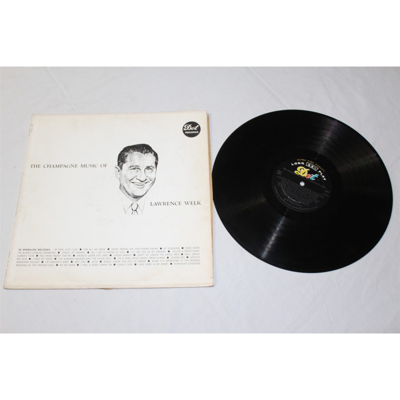 Lawrence Welk The Champagne Music Of Lawrence Welk DLP 3342 Vinyl LP, Mono