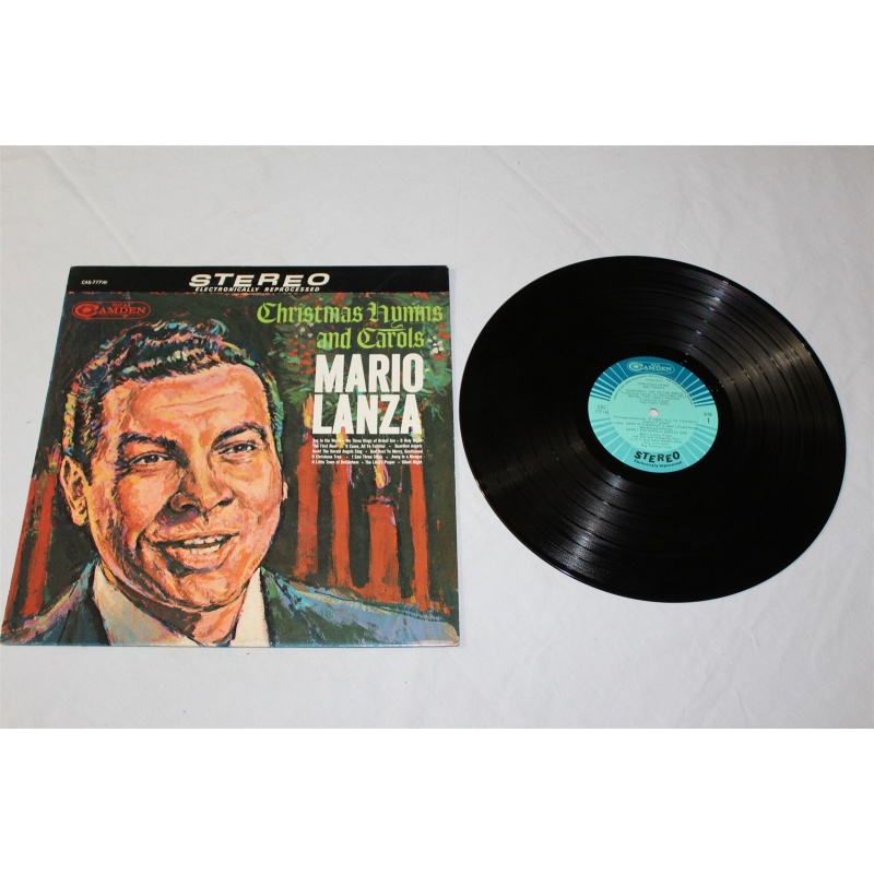 Mario Lanza Christmas Hymns And Carols CAS-777 Vinyl LP, Album - 54-016