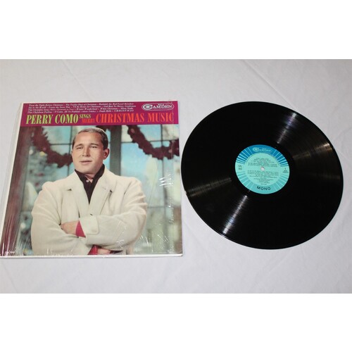 Perry Como Perry Como Sings Merry Christmas Music CAL 660, CAL-660 Vinyl LP, Alb