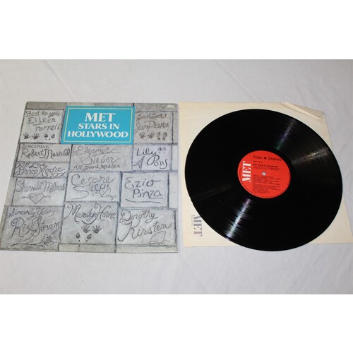 Various Met Stars In Hollywood MET 205 Vinyl LP, Comp