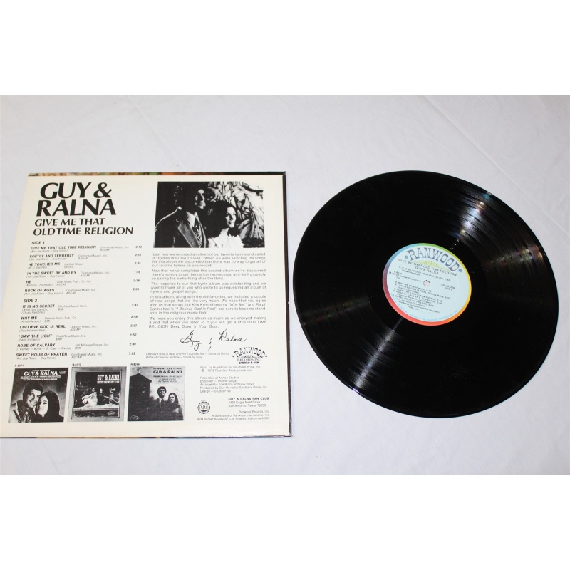 Guy & Ralna Give Me That Old Time Religion R-8120, R 8120 Vinyl LP, Album