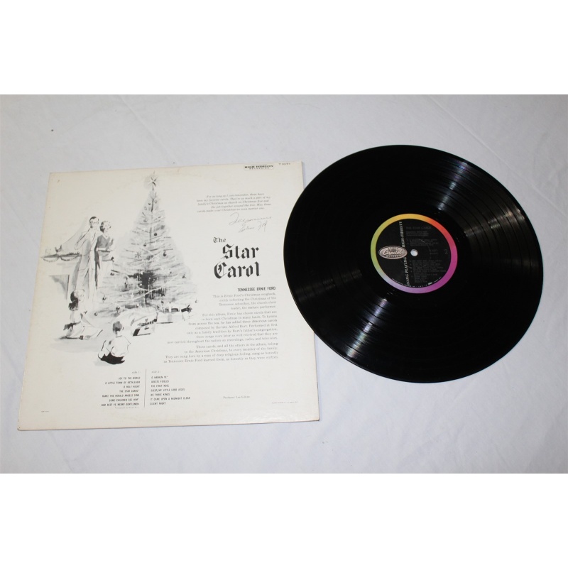 Tennessee Ernie Ford The Star Carol T 1071 Vinyl LP, Album, Mono