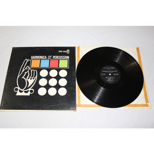 Boris Draper Harmonica And Percussion CX-137 Vinyl LP, Album, Mono