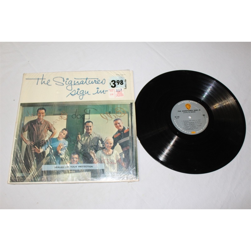 The Signatures The Signatures Sign In W 1250 Vinyl LP, Album