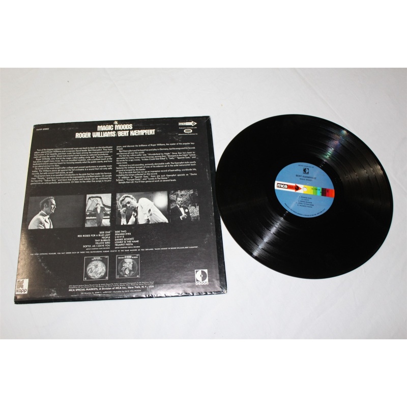 Roger Williams (2) / Bert Kaempfert Magic Moods DL-734729 Vinyl LP, Comp, Smplr
