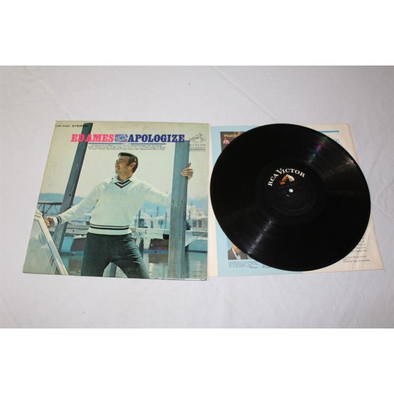 Ed Ames Ed Ames Sings Apologize LSP-4028 Vinyl LP, Album