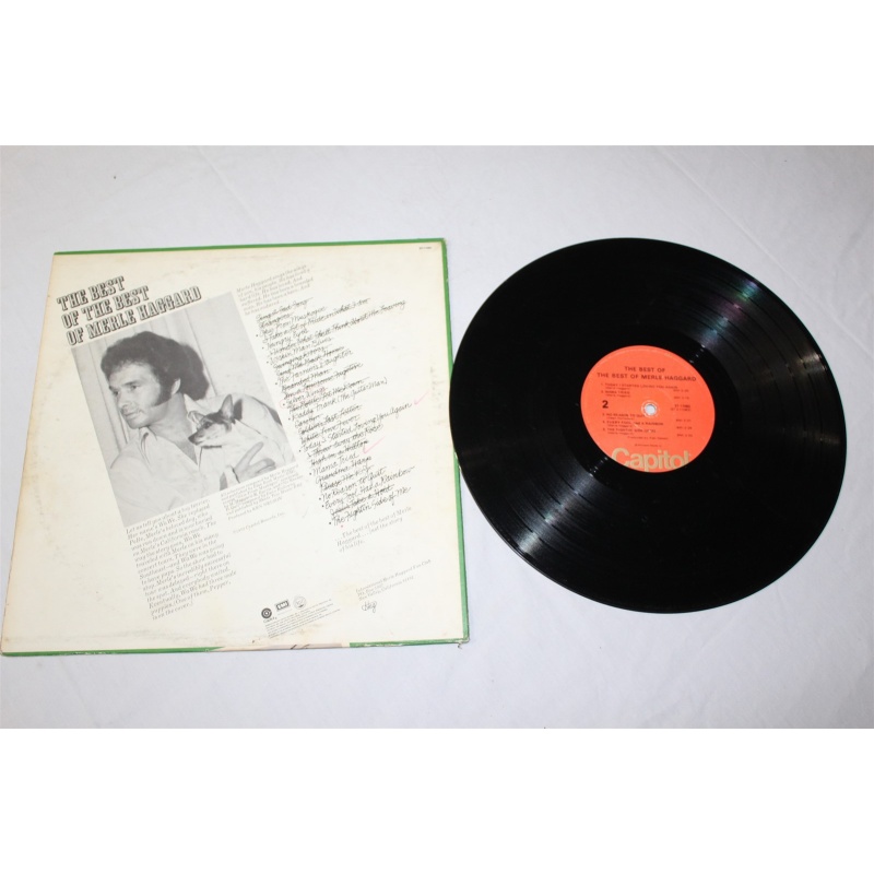 Merle Haggard The Best Of The Best Of Merle Haggard ST-11082 Vinyl LP, Comp