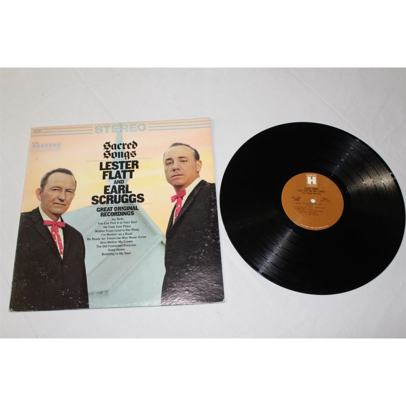 Flatt & Scruggs Sacred Songs HS 11202 Vinyl LP, Album