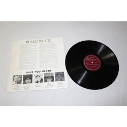 Belle Barth My Next Story Is A Little Risque LAH-69Â½ Vinyl LP