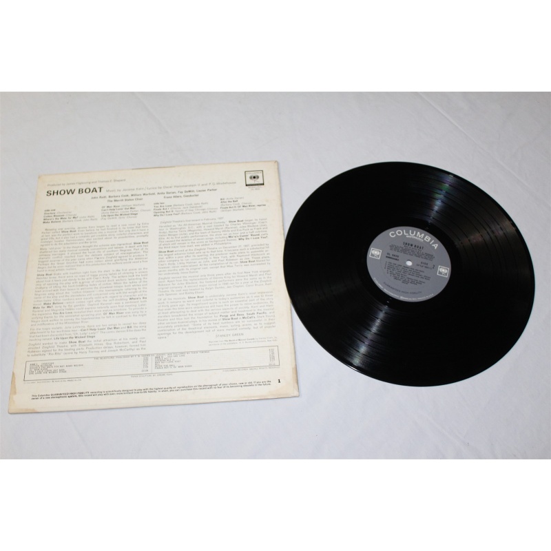 Jerome Kern, Oscar Hammerstein II Show Boat OL 5820 Vinyl LP, Album, RP, Mono - 55-018