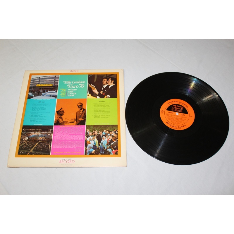 Billy Graham (2) Euro 70: Where East Meets West BG 2932 Vinyl LP, Album