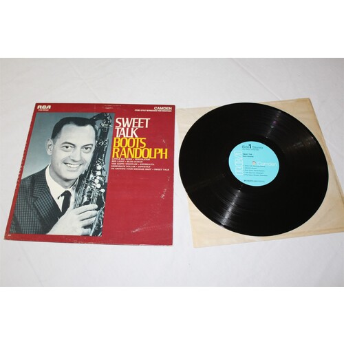 Boots Randolph Sweet Talk CAS-865(e) Vinyl LP, Album