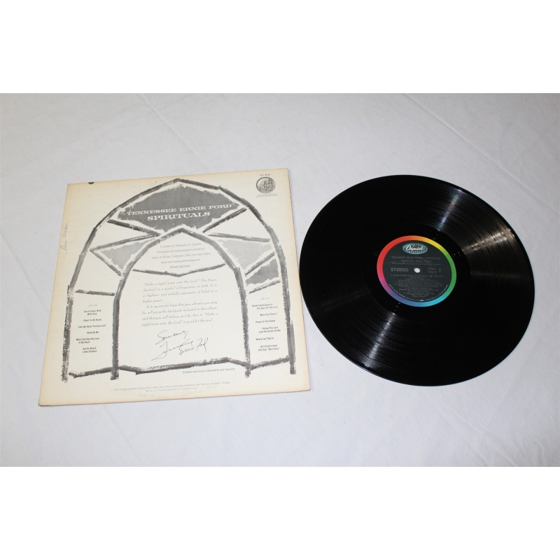 Tennessee Ernie Ford Spirituals ST 818, ST-818 Vinyl LP, Album