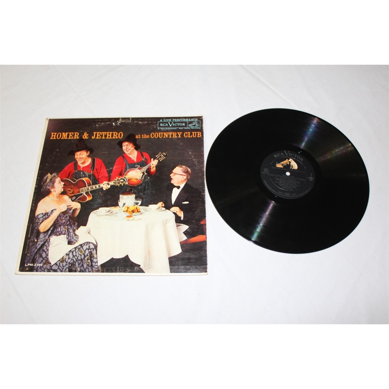 Homer And Jethro At The Country Club LPM-2181 Vinyl LP, Mono - 55-042