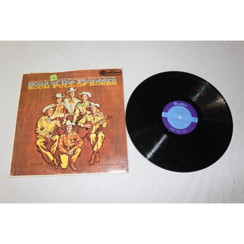 The Sons Of The Pioneers Room Full Of Roses CAL 587 Vinyl LP, Album, Mono