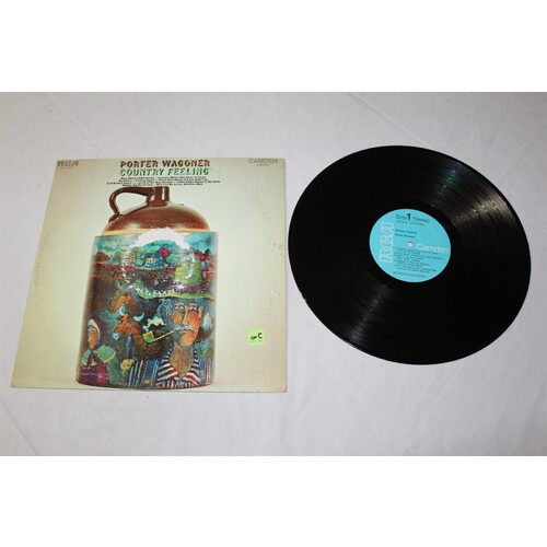 Porter Wagoner Country Feeling CAS-2321 Vinyl LP, Comp, RM