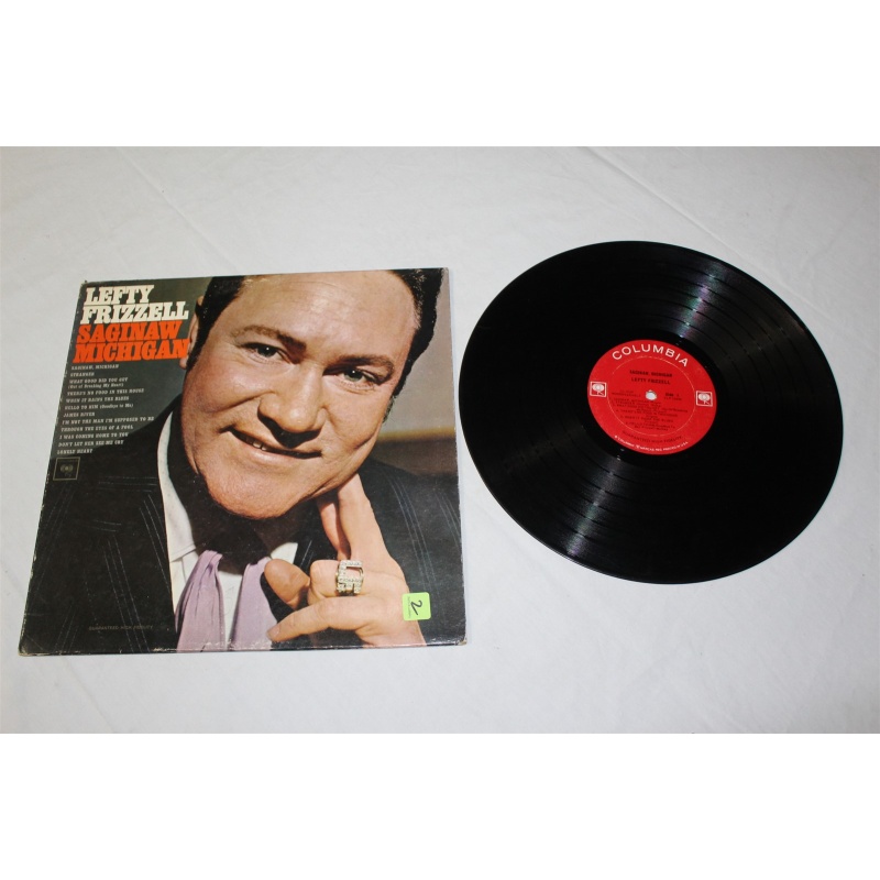 Lefty Frizzell Saginaw Michigan CL 2169 Vinyl LP, Mono