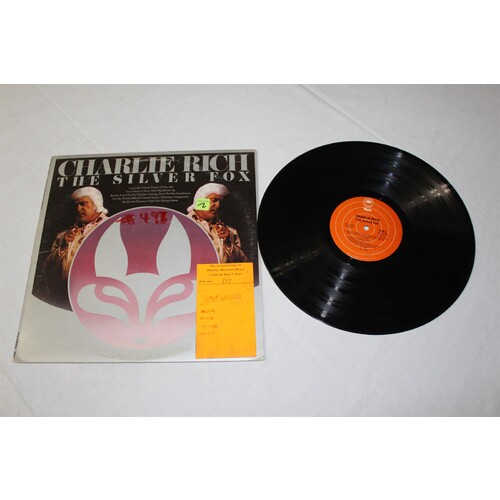 Charlie Rich The Silver Fox PE 33250 Vinyl LP, Ter