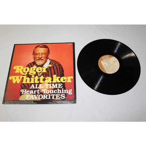 Roger Whittaker All Time Heart-Touching Favorites SMI 1-40H Vinyl LP, Album