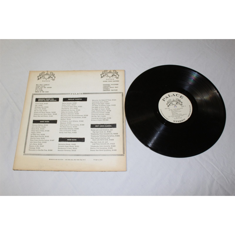 Hank Barns And The Country Squires Swing Your Partners PST-705, 705 Vinyl LP, Al