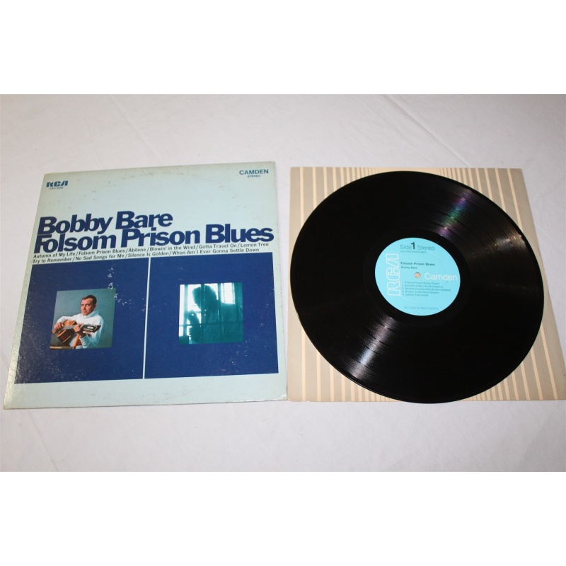 Bobby Bare Folsom Prison Blues CAS-2290 Vinyl LP