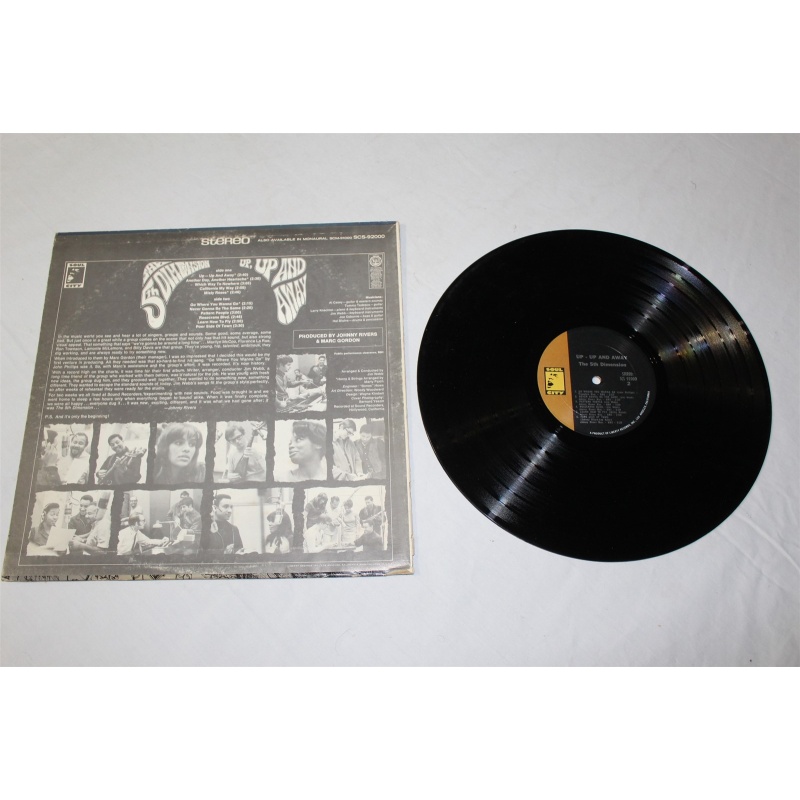 The Fifth Dimension Up, Up And Away SCS 92000, SCS-92000 Vinyl LP, Album