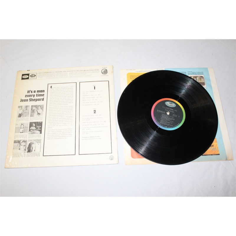Jean Shepard Its A Man Every Time ST2416 Vinyl LP - 56-052