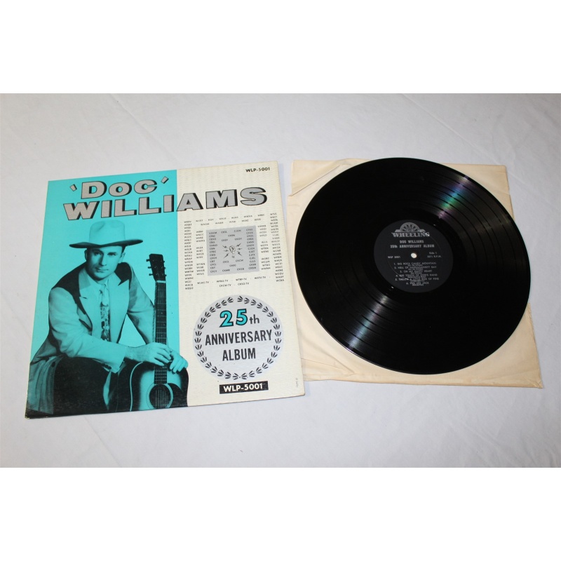 Doc Williams 25th Anniversary Album WLP-5001 Vinyl LP