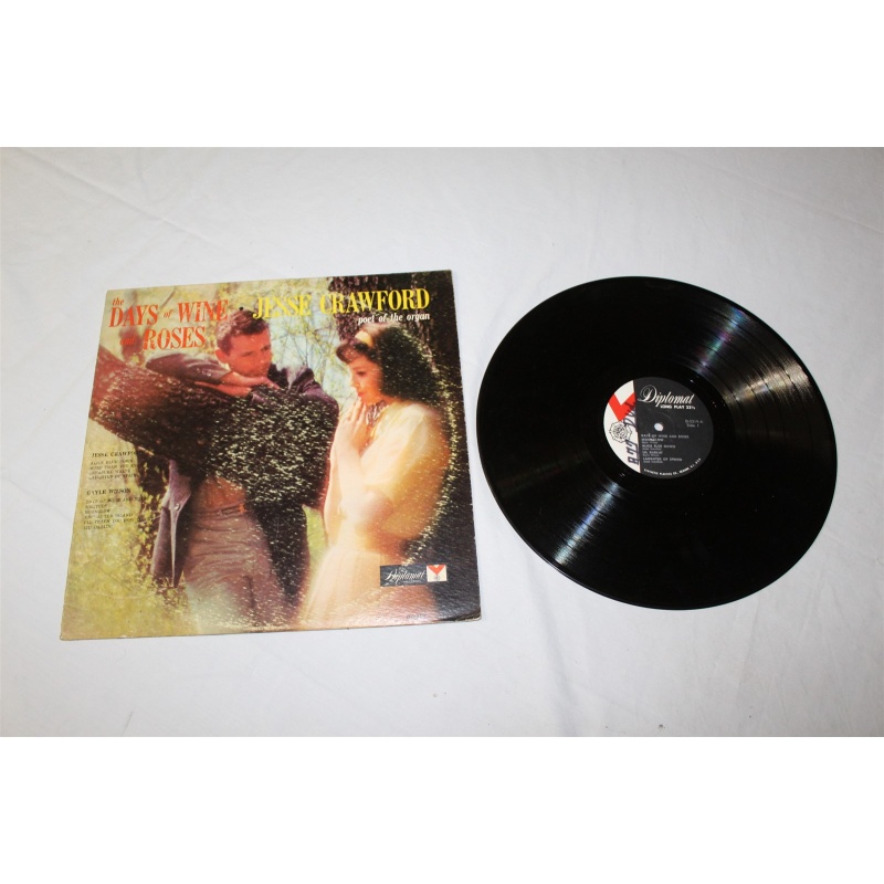 Jesse Crawford, Gayle Wilson The Days Of Wine And Roses DS-2319 Vinyl LP