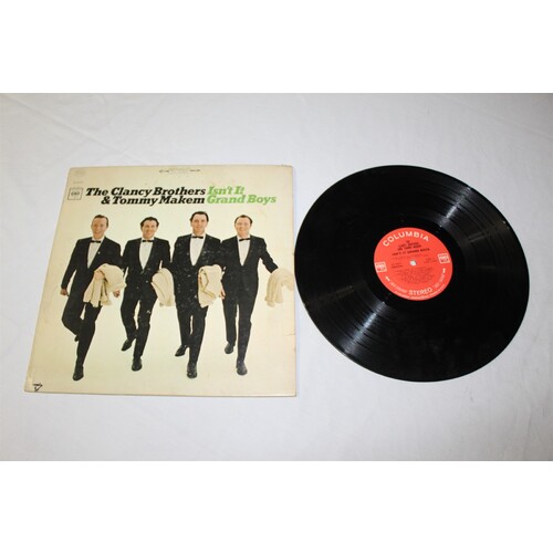 The Clancy Brothers & Tommy Makem Isnt It Grand Boys CS 9277 Vinyl LP, Album,