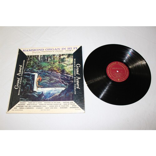 Frederick Feibel Hammond Organ In Hi Fi Volume 2 GA 33-375, G.A. 33-375 Vinyl LP