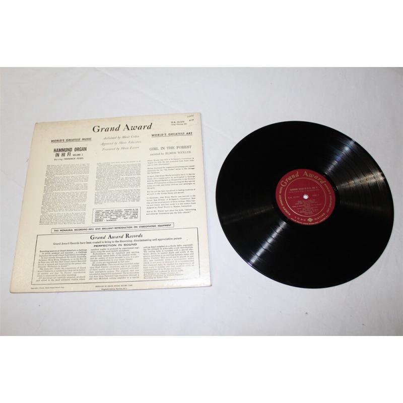 Frederick Feibel Hammond Organ In Hi Fi Volume 2 GA 33-375, G.A. 33-375 Vinyl LP