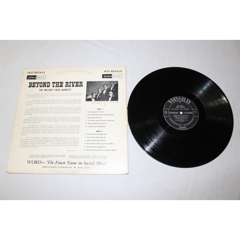 The Melody Four Quartet Beyond The River WST-8074-LP Vinyl LP - 57-020