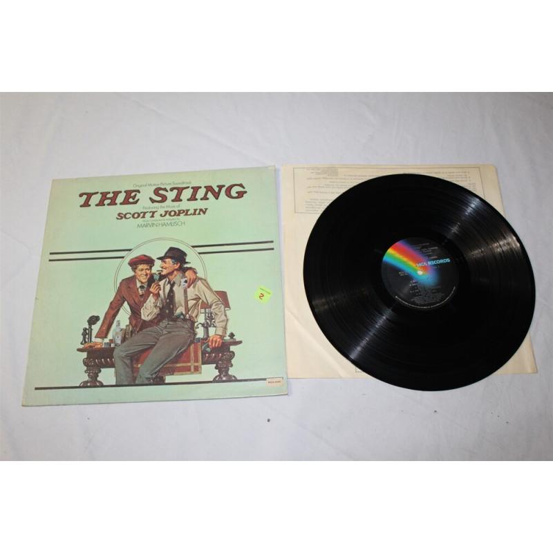 Marvin Hamlisch The Sting (Original Motion Picture Soundtrack) MCA-390 Vinyl LP