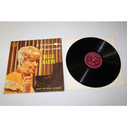 Belle Barth If I Embarrass You - Tell Your Friends LAH 69 Vinyl LP