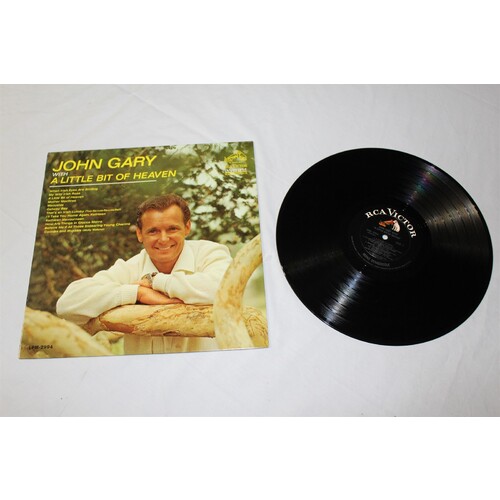John Gary A Little Bit Of Heaven LSP-2994 Vinyl LP, Album