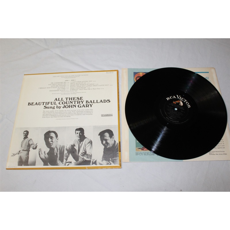 John Gary John Gary Sings Your All-Time Country Favorites LPM-3570 Vinyl LP, Alb