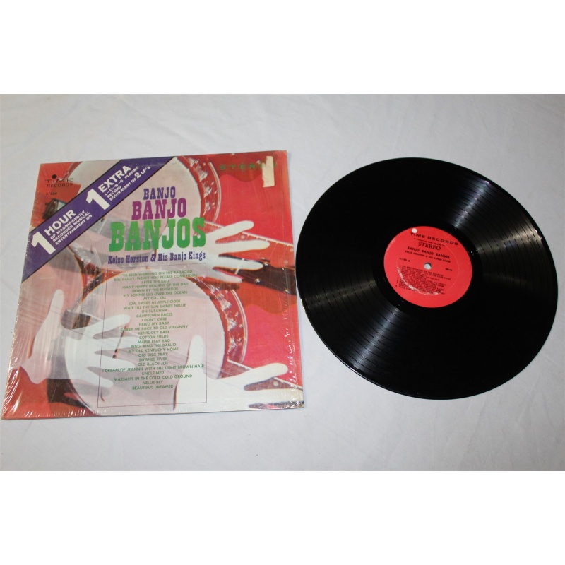 Kelso Herston Banjo Banjo Banjos S/334 Vinyl LP, Album - 57-076