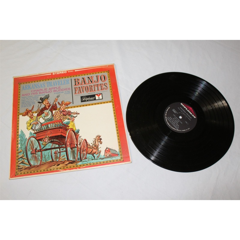 Charlie Apple And His Banjo Buddies Arkansas Traveler DS-2613 Vinyl LP