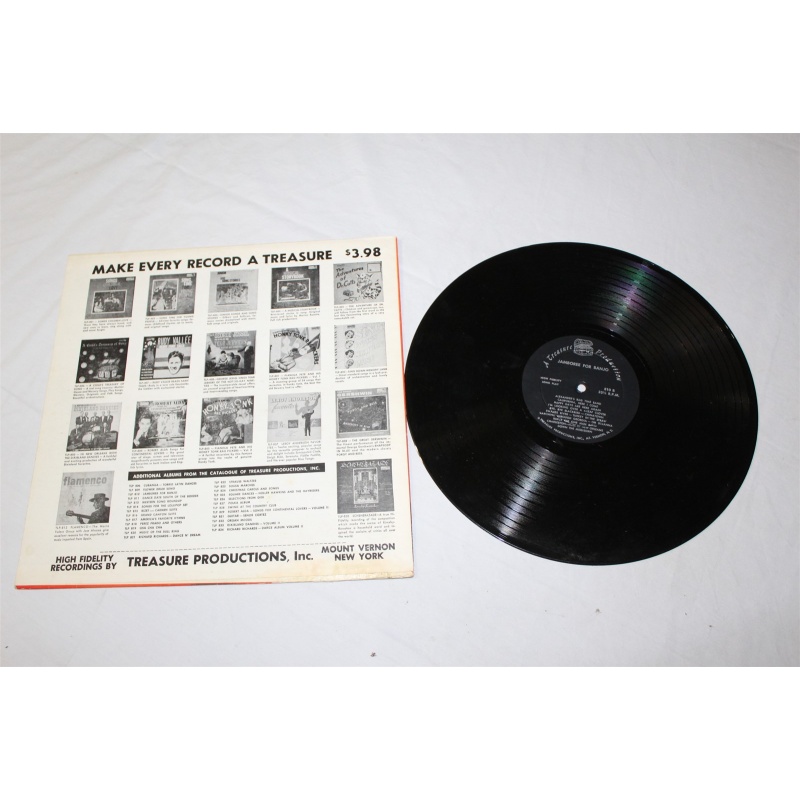 Jamboree For Banjo Jamboree For Banjo TLP810 Vinyl LP, Album, Mono