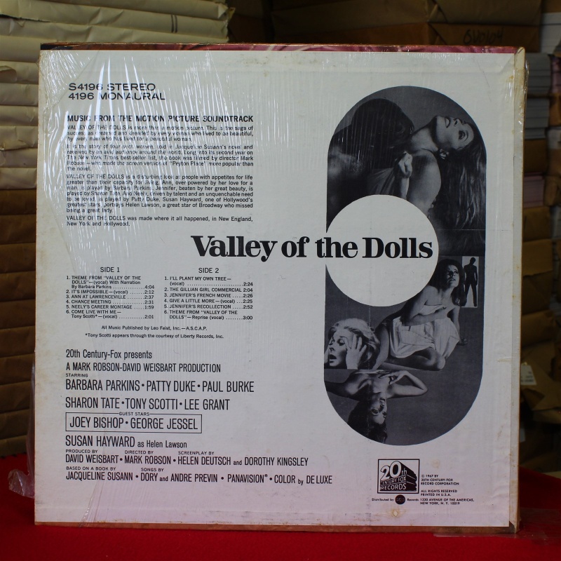 Dory Previn; André Previn; John Williams Valley Of The Dolls (Music From The Mot
