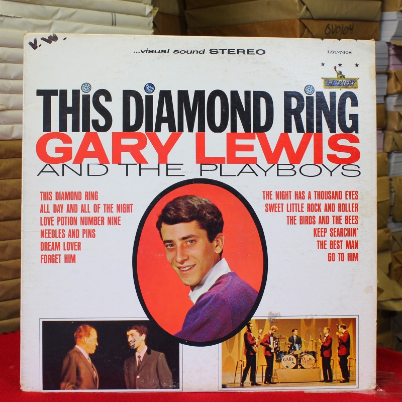 Gary Lewis & The Playboys This Diamond Ring LST 7408 Vinyl Vinyl 59-014