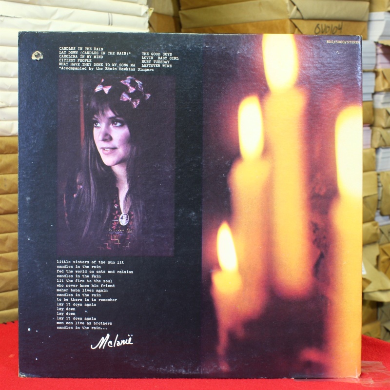 Melanie Candles In The Rain BDS-5060 Vinyl Vinyl 59-019