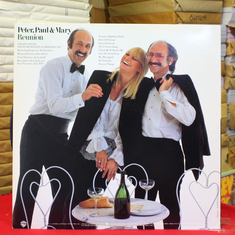 Peter, Paul & Mary Reunion BSK 3231 Vinyl Vinyl 59-027