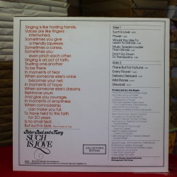 Peter, Paul & Mary Such Is Love 830331 Vinyl Vinyl 59-030